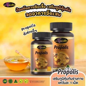 AWL Propolis เสริมภูมิคุ้มกัน ดูแลปัญหาภูมิแพ้