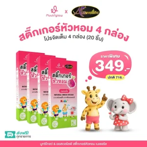 สติกเกอร์หัวหอม ( 4 กล่อง )  – Natural Onion Sticker